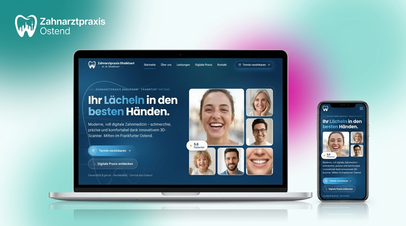 Modern Website for a Dental Practice